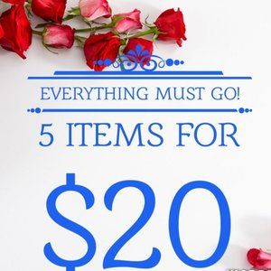 Bundle 🍒5 items for $20🍒